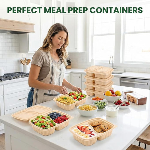 100 Piece Meal Prep Containers Reusable - Image 2
