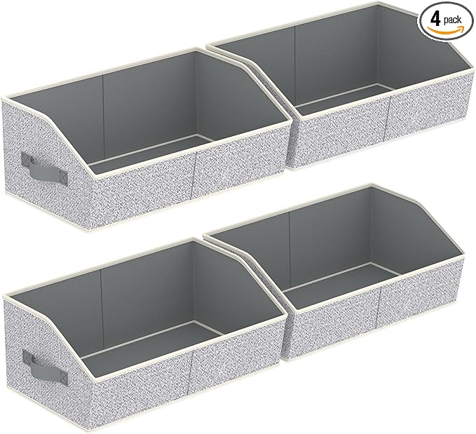 Homsorout Storage Bins for Shelves by Homsorout