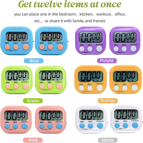 12 Pack Multi-Function Electronic Timer - Image 2