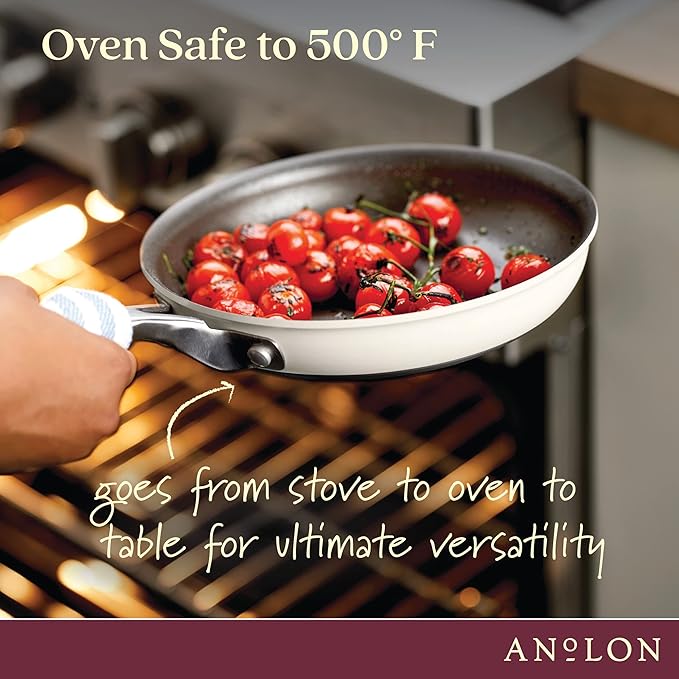 Anolon Achieve Hard Anodized Nonstick Frying Pan/Skillet, 10 Inch - Image 4