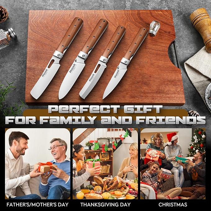 Huusk Folding Chef Knife Set - Image 7