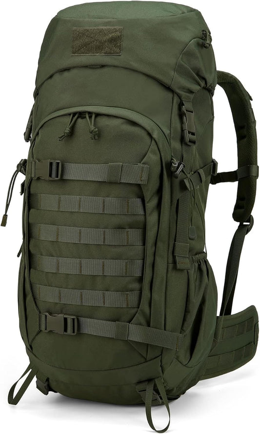 Mardingtop 50L Hiking Backpack,Backpacking Backpack with Rain Cover for Hiking,Backpacking,Rucking,Camping,Survival
