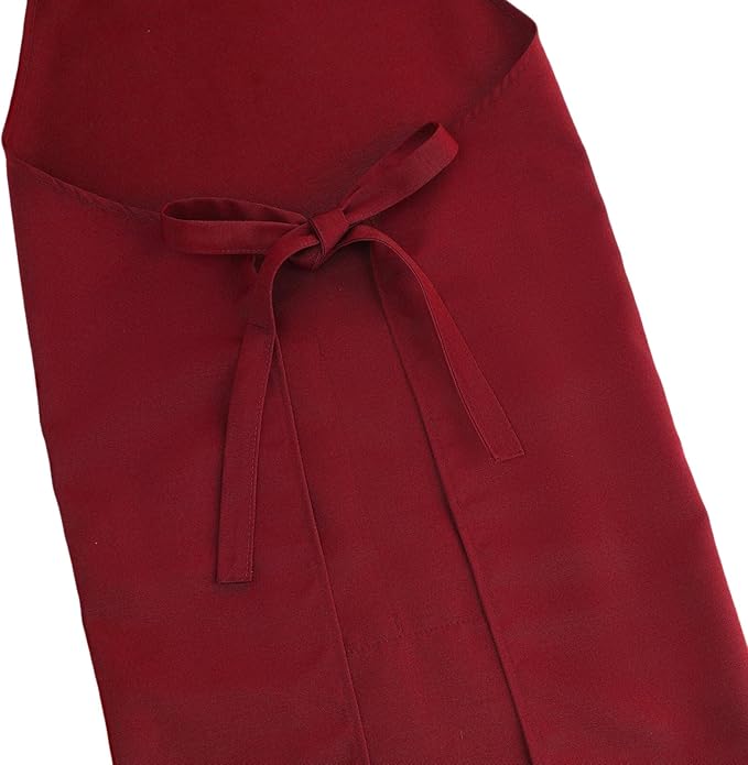Apron for Men Women with Adjustable Straps and Large Pockets, Canvas Cotton - Image 6