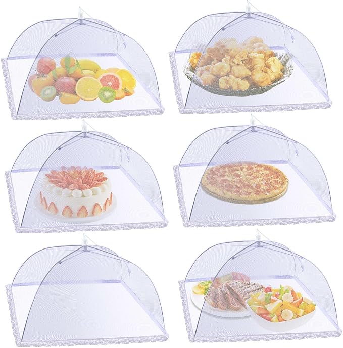 ESFUN Food Net Covers for Outside, Reusable and Collapsible by ESFUN