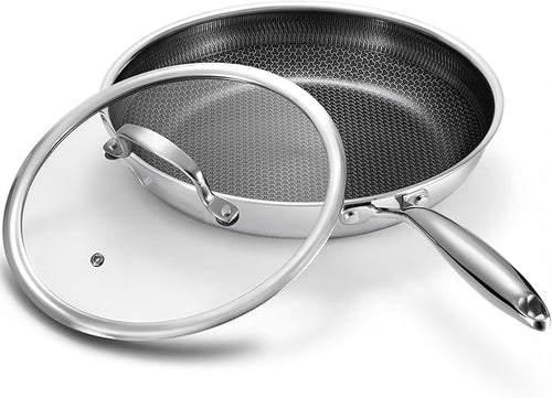 10 Inch Non Stick Frying Pan by HealthyCookingHappyLiving