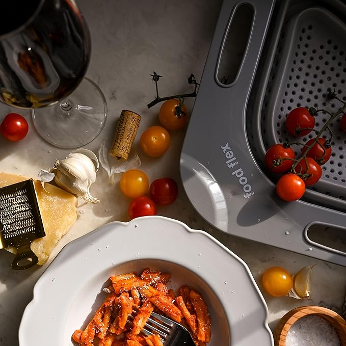 Collapsible Corner Colander – Space-Saving Over Sink Strainer, 3.5 Qt - Image 5