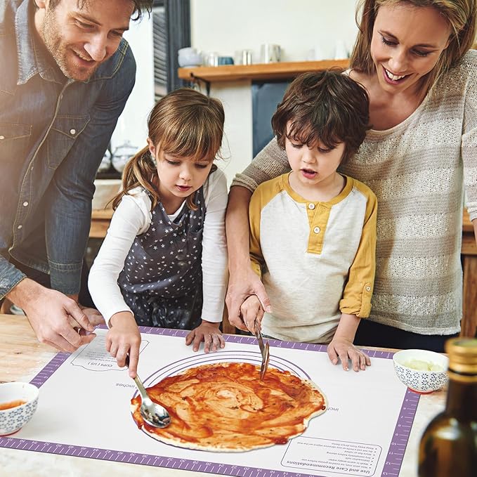 Non-stick Silicone Pastry Mat, Extra Large Silicone Baking Mat - Image 7