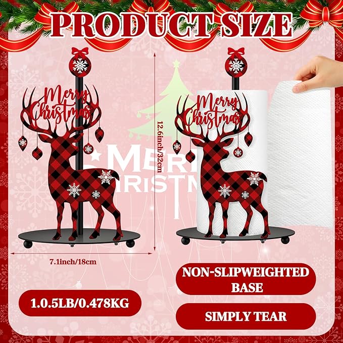 Thyle Christmas Paper Towel Holder - Image 3