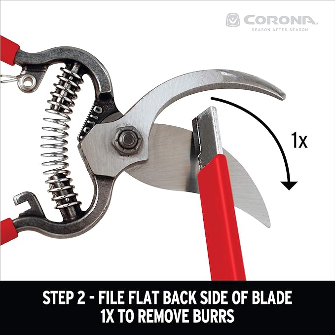 Corona Tools Handheld Garden Tool Sharpener– Blade Sharpener - Image 4