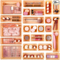 Vtopmart 25 PCS Plastic Drawer Organizers Set, 4-Size Versatile Bathroom and by Vtopmart