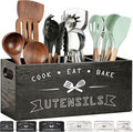 Large Black Utensil Organizer by Unknown