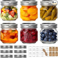 Eathtek 8 oz Glass Mason Jars by Eathtek
