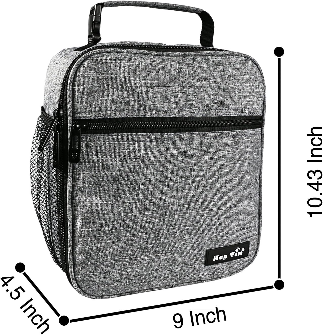 Hap Tim Insulated Lunch Box for Men, Reusable Lunch Bag for Women, Spacious Lunchbox Adult (18654-G)