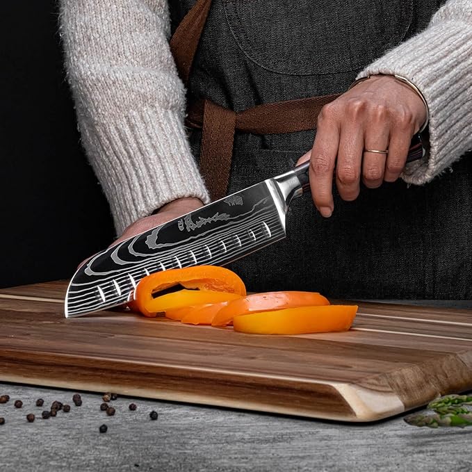 SENKEN 8-piece Premium Japanese Kitchen Knife Set - Image 3
