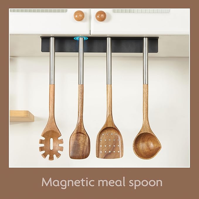 Edergoo 4 PCS Acacia Wood Cooking Utensils Set - Image 2