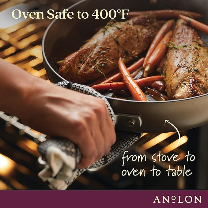 Anolon Advanced Home Hard Anodized Nonstick Sauce Pan/Saucepan - Image 4