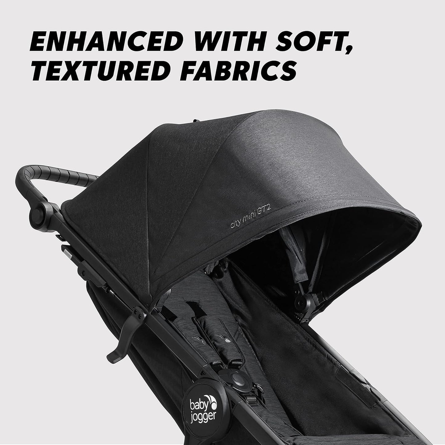 Baby Jogger City Mini GT2 All-Terrain Travel System Includes City GO 2 Infant Car Seat Opulent Black