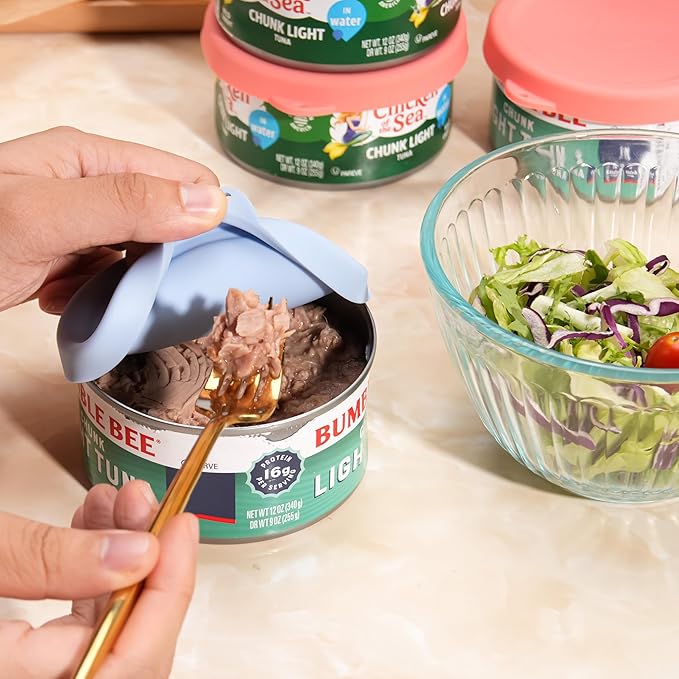 2PCs 4-inch/9.5cm Silicone Can Lids - Image 6