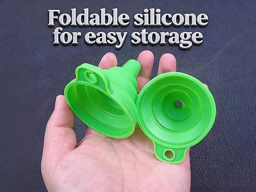 6pcs Kitchen Funnels for Filling Bottles, Small/Medium/Large Food Grade - Image 8