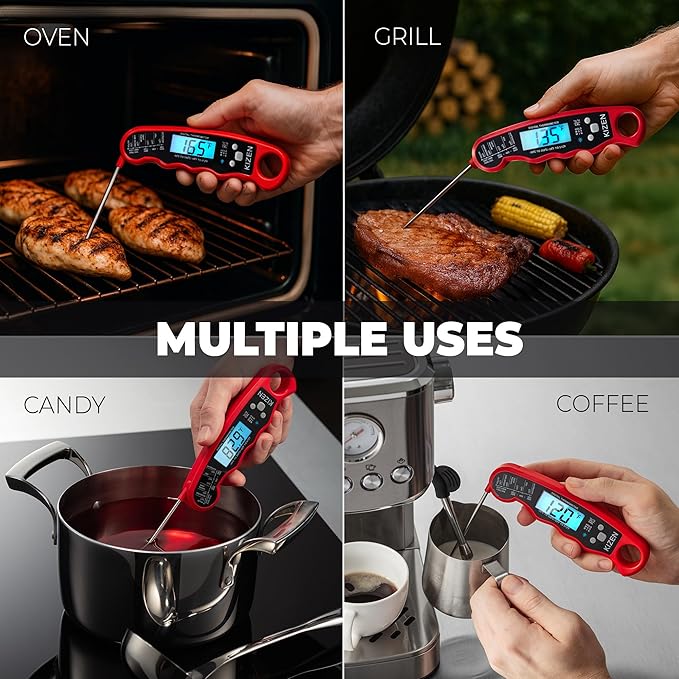 KIZEN Instant Read Meat Thermometer Digital - Image 6
