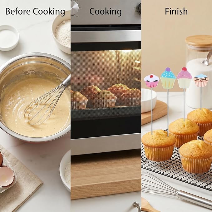 4 Pcs Stainless Steel Cake Testing - Image 7