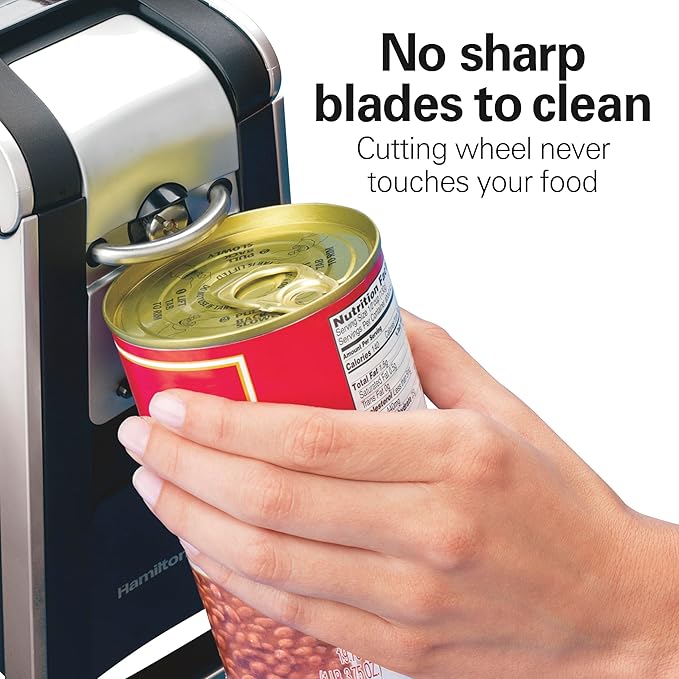 Hamilton Beach Smooth Edge Electric Automatic Can Opener - Image 4