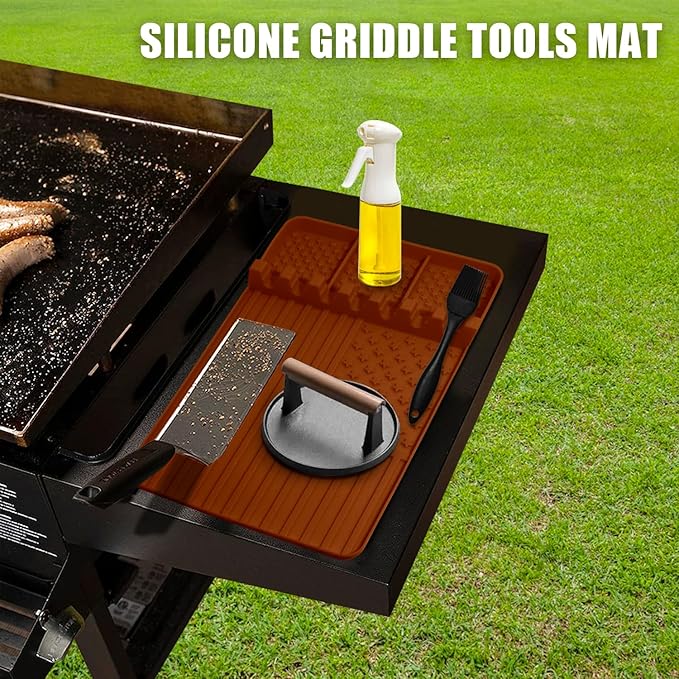 2 PCS Silicone Grill Mat Compatible - Image 5