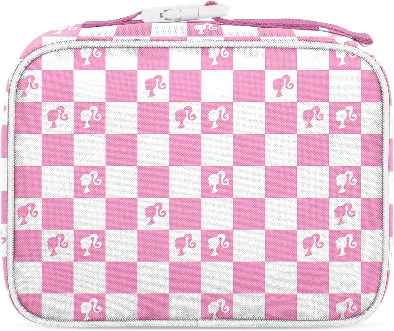 Simple Modern Mattel Barbie Kids Lunch Box for School | Reusable Insulated Lunch Bag for Toddler, Girl, and Boy | Meal Container with Exterior & Interior Pocket | Hadley Collection | Barbie Checkmate