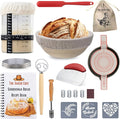Complete Sourdough Bread Starter Kit, Glass Sourdough Starter Jar Kit & Tons of by TheAmishChef