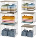 Closet Organizers And Storage Shelf, Widened Opening, Heightened Height by Cidaziya