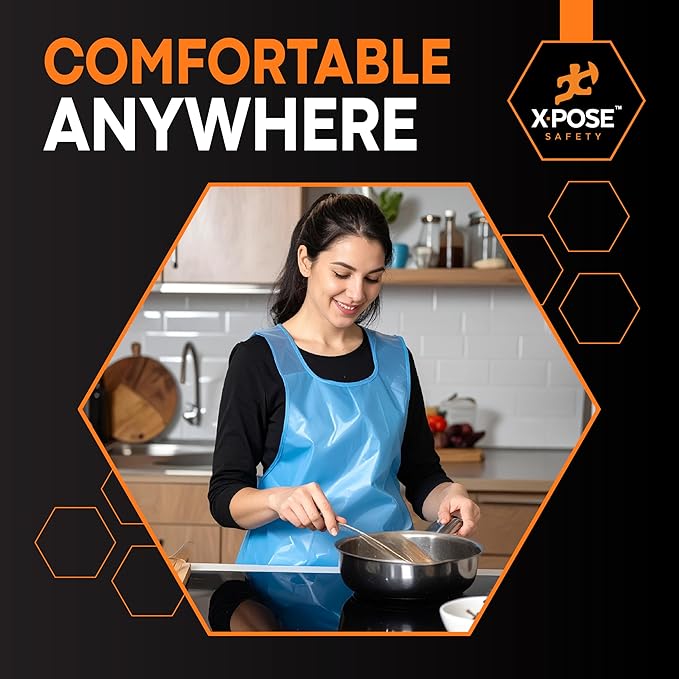 Xpose Safety 48, 000 Blue Plastic Disposable Aprons - Image 6