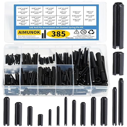 385PCS Roll Pin Set by AIMUNOK