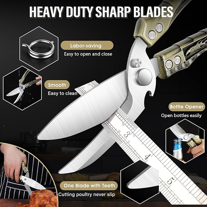 Dream Reach Kitchen Poultry Shears - Image 3