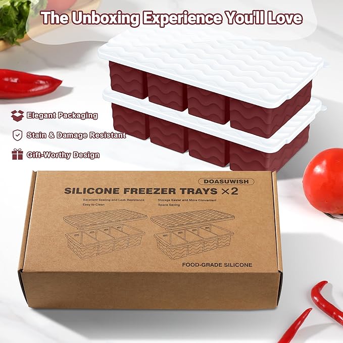 Doasuwish Silicone Freezer Tray - Image 7
