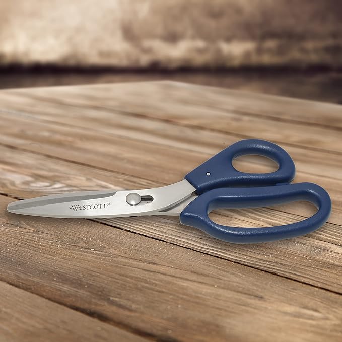 Westcott 8" Power Pivot Stainless Steel Hard Handle High-Leverage Crafting and - Image 13