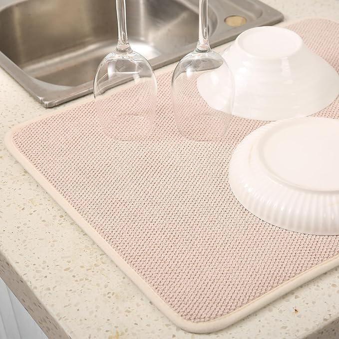 2 Pack Microfiber Dish Drying Mat - Image 9