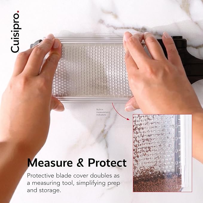 CUISIPRO Surface Glide Technology Stainless Steel Folding Handle Grater - Image 7
