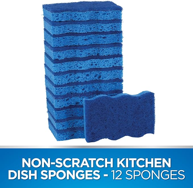 Dawn Ultra Scrubber Sponges Non-Scratch Double-Sided Kitchen Dish Cleaners - Image 2