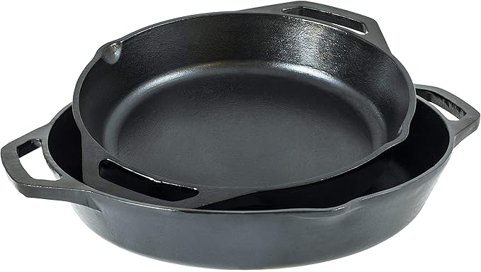 Lodge 12 Inch Pre-Seasoned Cast Iron Skillet - Image 3