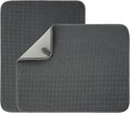 2 Pack Microfiber Dish Drying Mat by VESHE