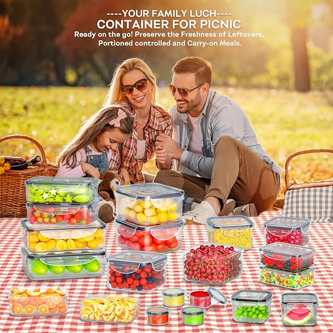 40 PCS Food Storage Containers - Image 6