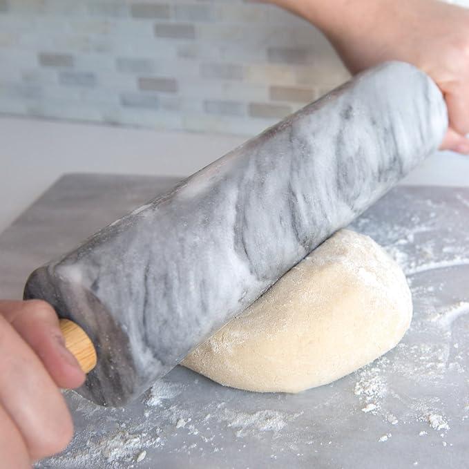 Fox Run Polished Marble Rolling Pin - Image 7