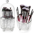 Eorbow Rotating Makeup Brush Holder, Dustproof Cosmetic Tools Organizer by Eorbow