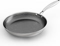 COOKER KING 10-Inch Stainless Steel Pan, Hybrid Nonstick Frying Pan, 3-Ply Clad by cookerking