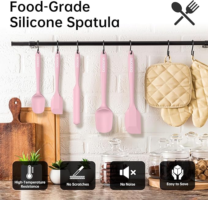 5-Piece Silicone Spatula Set - Image 5