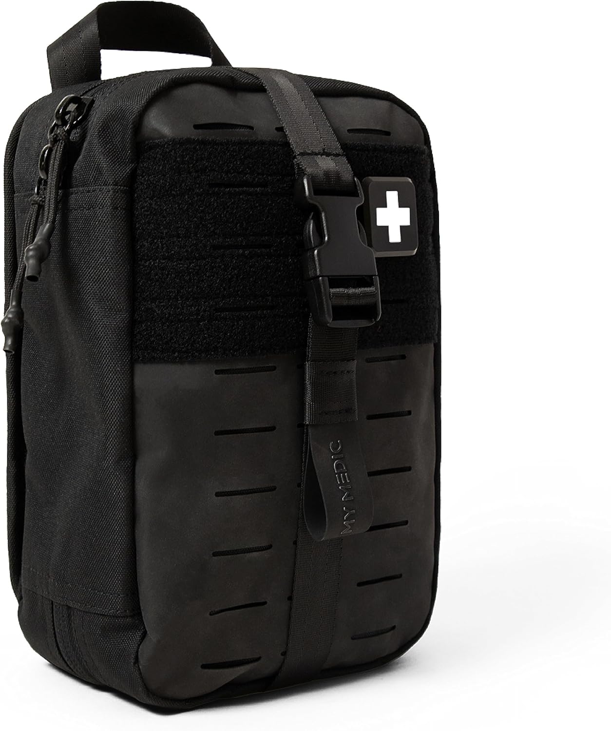 MY MEDIC MyFAK PRO Ifak First Aid Kit - 140 Life Saving Trauma and Medical Items - HSA FSA Survival Kit for Camping or Your Car - Black