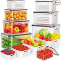8-Pack Fruit Storage Containers by HelpYouSaveMoreSpace