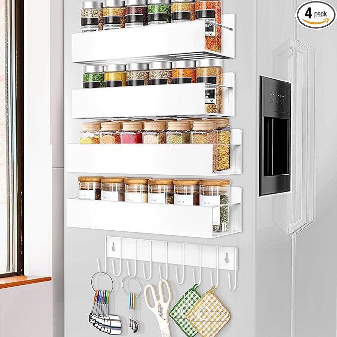 SMRCAD Magnetic Spice Rack Organizer by SMRCAD