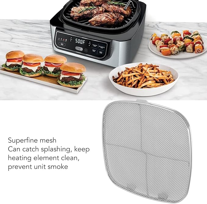 2 Pack Replacement Stainless Steel Splatter Shield - Image 2