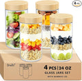 DRKIO 24 Oz Overnight Oats Containers by DRKIO